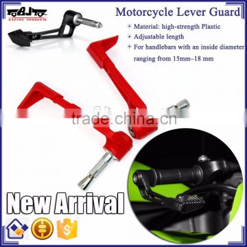 BJ-LG-004 Manufacture Red Bent Style Plastic Motorcycle lever guard protector