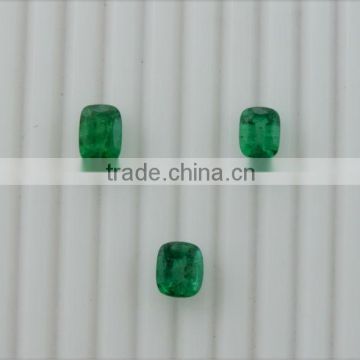 (IGC)Natural Loose 3 Piece Zambia Emerald 12 Carats Parcel