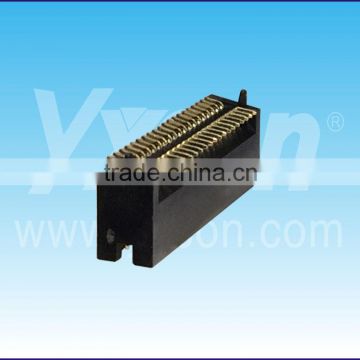 Made in China 1.27mm pitch vertical SMT dual row with locating pegs box header connector
