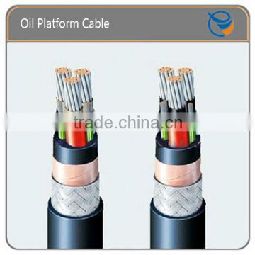 PVC Insulated Cross-linked Polylefin Sheathed Oil Platform Control Cable