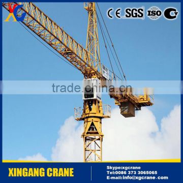 TC5013, 50m jib, 1.3t tip load, 6t, China tower crane