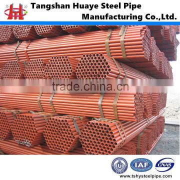 housing project high-frequency Induction Black Steel pipe /WELDED/ ERW /Electrical Resistance Welded Pipes