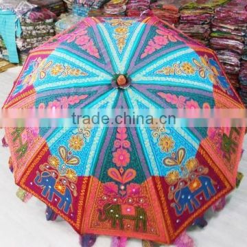 2015 High quality Indian big heavy garden umbrellas