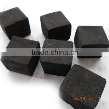 AH9002 Cube Shape 2.5X2.5X2.5CM SHISHA ( HOOKAH) CUBE/ROUND CHARCOAL