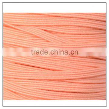 custom skinny elastic 1/8" peach elastic