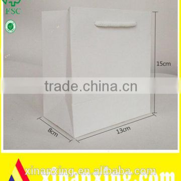 120g White Paper Bag with Printing