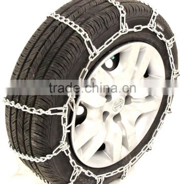 Flexible steel cable spare tire cover chrome/plastic snow chain