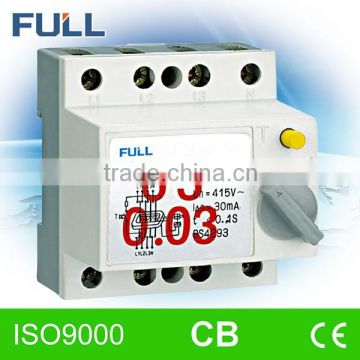 63A 0.03MA electrical type rcbo