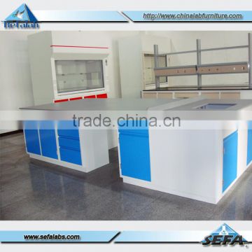 New Style Design Laboratory Furniture Epoxy Resin Worktop Lab Table with Sink