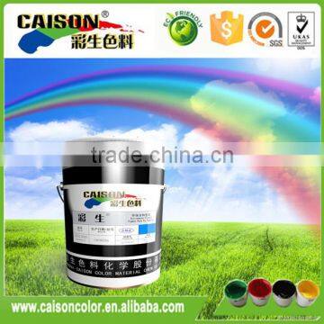 China supplier environmental turquoise paint colourant