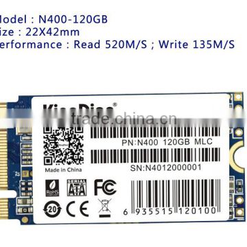 KingDian SATA III 6GB/s Interface Type and Stock Products Status NGFF M.2 120GB SSD