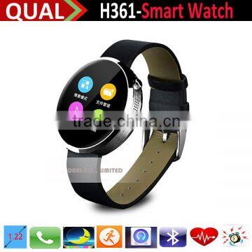 Hottest Bluetooth Android Smart Watch, H361 Smart Watch For All Android and iOS Smart Watch Phone, Touch screen Multi-LanguagesB