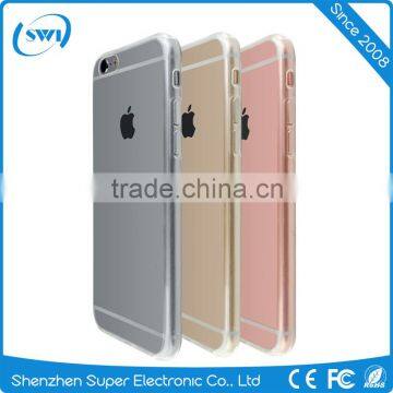 Free Sample Ultra-thin Crystal Clear Case for iPhone 6, Transparent TPU Cell Phone Case/Mobile TPU Case for iPhone 6s