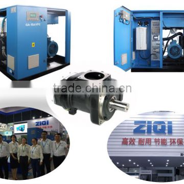 Low noise 10 bar and high efficiency screw air compressor