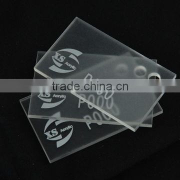 Advertising Transparent Extruded Acrylic Board