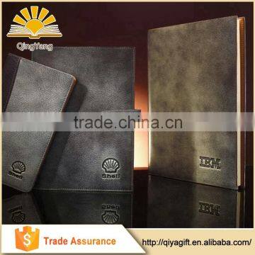 Customized Print Promotion PU Leather Diary Custom Printed Notebook
