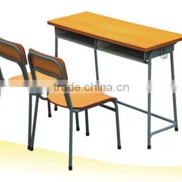 2-person desk & chair for africa student desk & chair School folding table A-052