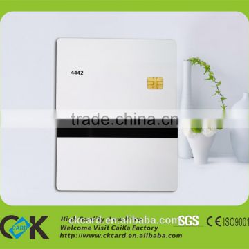 Smart Chip Card Printing!Printing pvc sle5542 card with low price from gold manufacture