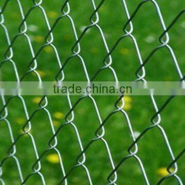 Diamond mesh fence