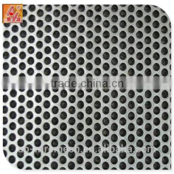 Perforated metal for auto filters