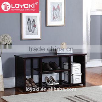 Custom Modern wooden furniture shoe cabinet