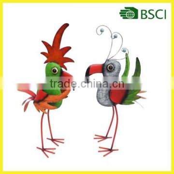YS15419 unique small metal birds handicraft for home decoration