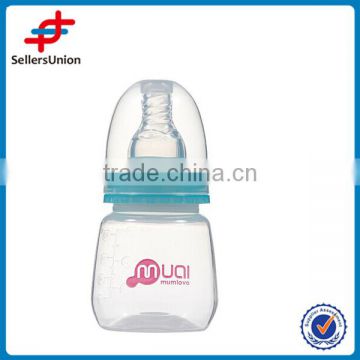 210ml High Quality Pink Feeding bottle, Silicone Nipple PP Bottle Material