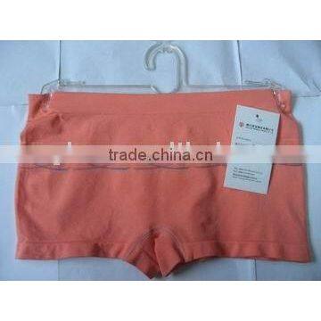 lady's boxer seamless underwear hengbao factory