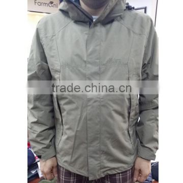 wholesale price windproof 100%polyester jacket on-hand inventory