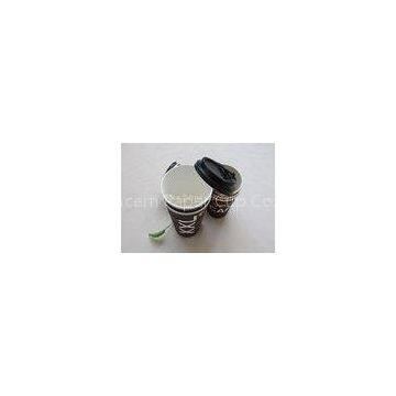 Customized 20oz Hot Drink Cups With Lids , Ripple Disposable Cups For Hot Drinks