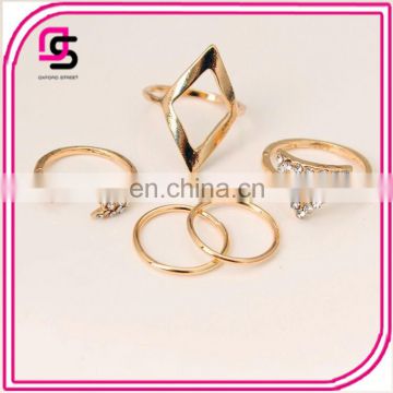 2016Hot selling arrow shape ring settings with stone jewelry