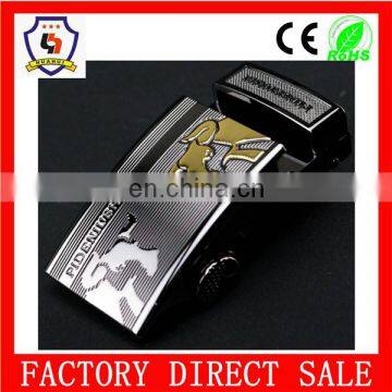 silver and gold bull belt buckle/ high quality and inexpensive buckles for belt (HH-buckle-155)