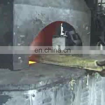 Portable tilting electric continuous brass furnace 1500 kg