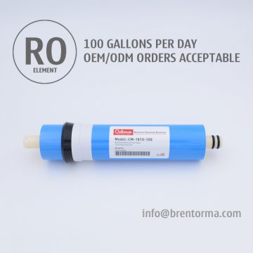 CM-1810-100 100GPD Customized RO Membrane Filter Reverse Osmosis Element