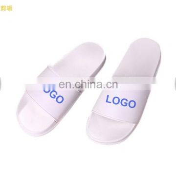 2020 factory direct supply wholesale price custom logo PVC soft anti skid solid color indoo outdoor slide sandals slippers