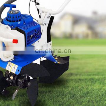 2.5hp Friction Brake Walking Behind Gear And Chain 2019 New 43cc Hand Rotary Petrol 52cc Mini Tiller Cultivator Power Tillers