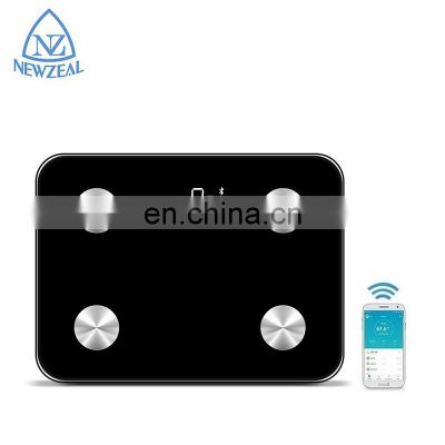 2021 Hot Style Personal Accurate BMI Digital Bathroom Blue Tooth APP API Body Fat Scales