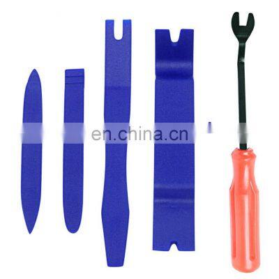 JZ  Car Panel Removal pry Tool kit car Clip Nail Puller Plastic Hand Repair tools