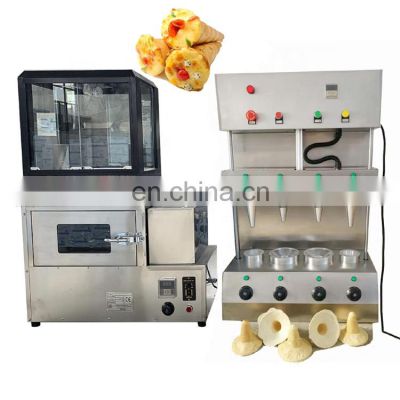 2021 Grande Superior Quality Industrial Pizza Cone Moulding Machine Rotating Pizza Oven for Sale