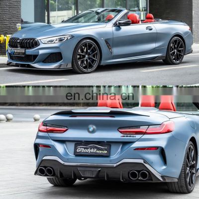 High quality dry carbon fiber car bumpers tuning body kit accessories for BMW 8 series 840i 850i g14 g15