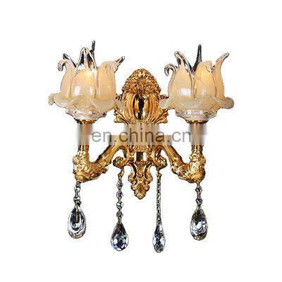 HUAYI Fashion Retro Style Pendant Flower Style Bedside Lamp Indoor Wall Lamp