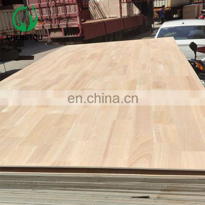 Solid Rubberwood Furniture Low Price 9mm Poplar Core Plywood Rubber Wood Veneer Plywood