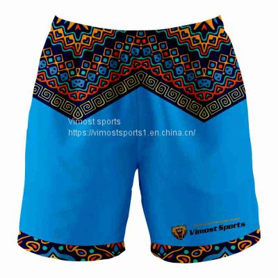 2022 Custom Sublimation Shorts of Traditional Pattern