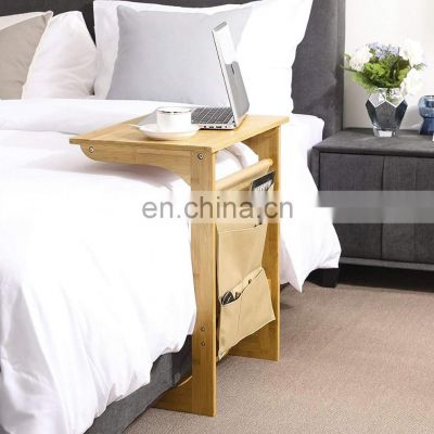 Bamboo Desk Organizer Convenient High Quality Bedroom Bamboo Laptop Desk