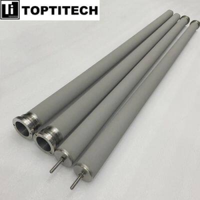 1500mm length stainless steel powder sintered filter tube