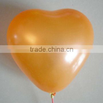 colourful latex heart shape balloon for wedding