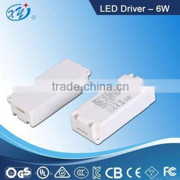 constant voltage 6W LED driver for LED strip light