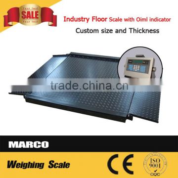 5t Carbon steel digital platform floor scale for sale