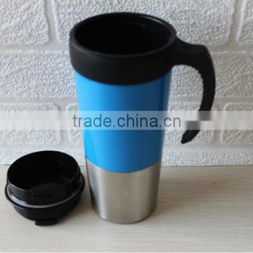 new style car cup with handle& car cup & car tumbler