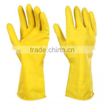 Yellow convenient beautiful beautiful Household Gloves